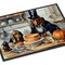 Edge Collections - 24" x 36" - Multicolor - Bloodhound Fall Kitchen Pumpkins Doormat Indoor Outdoor Rug - 1 Piece